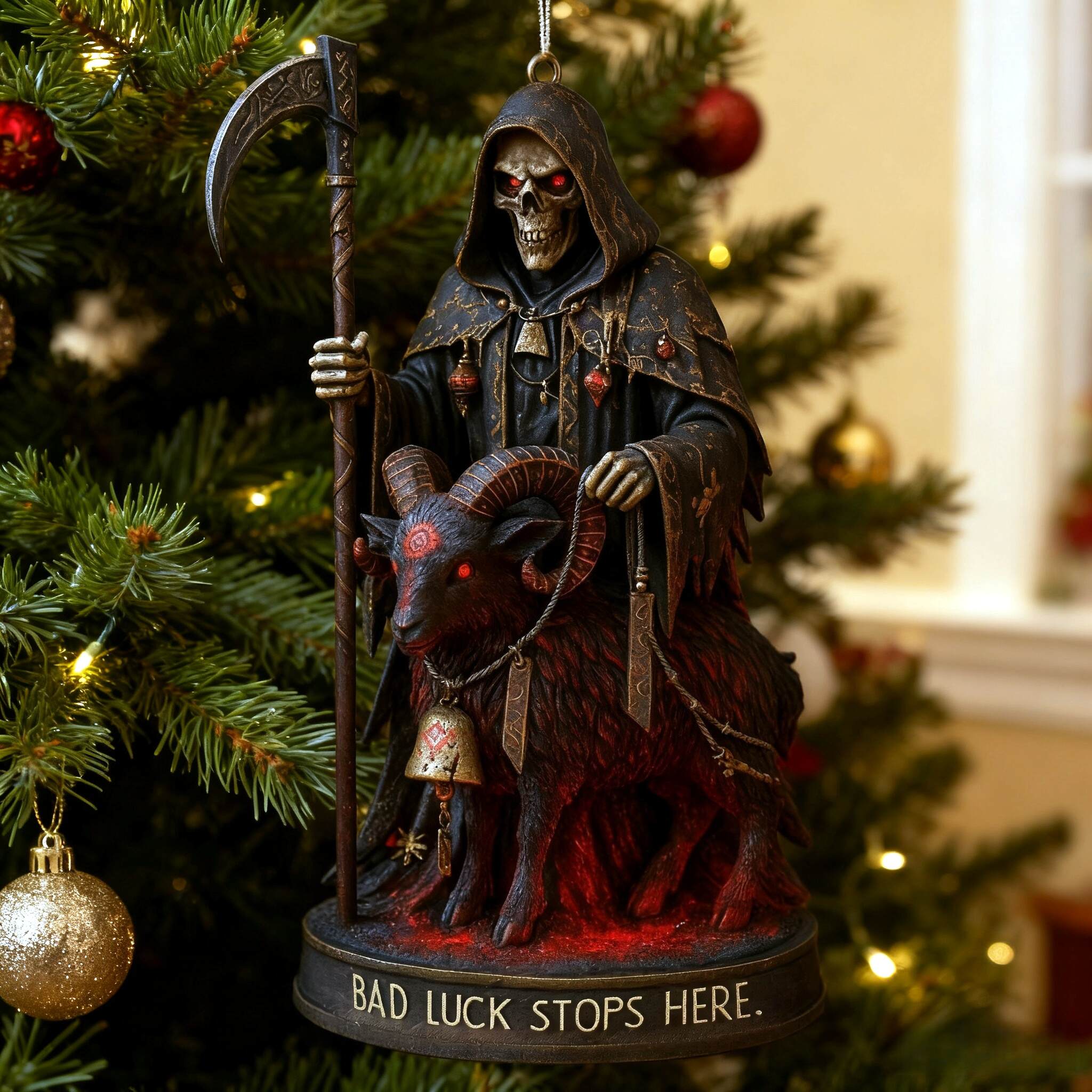 Angel & Reaper Blessing Ornaments