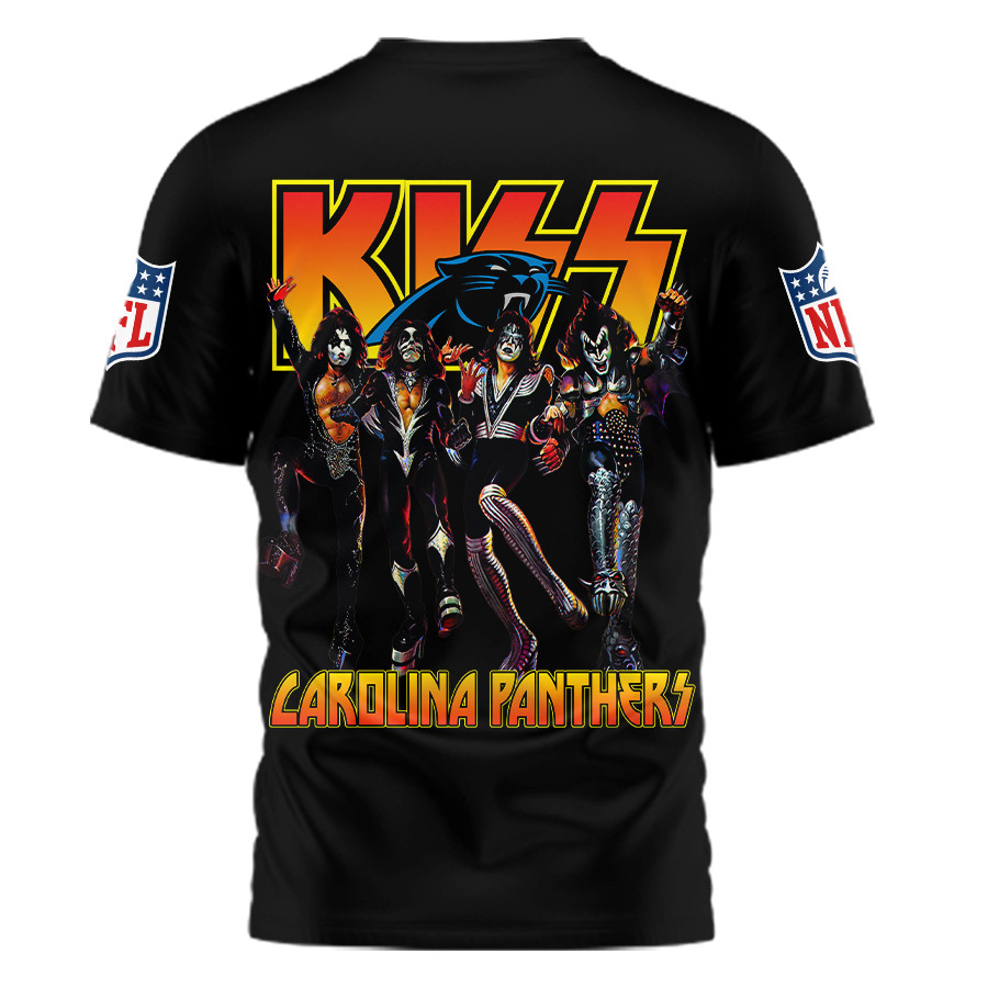 Carolina Panthers | Premium NFL Kiss Band 3D Shirt TD