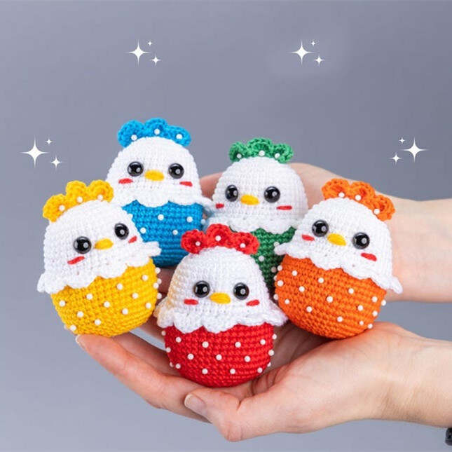 Handmade Crochet Easter Chick