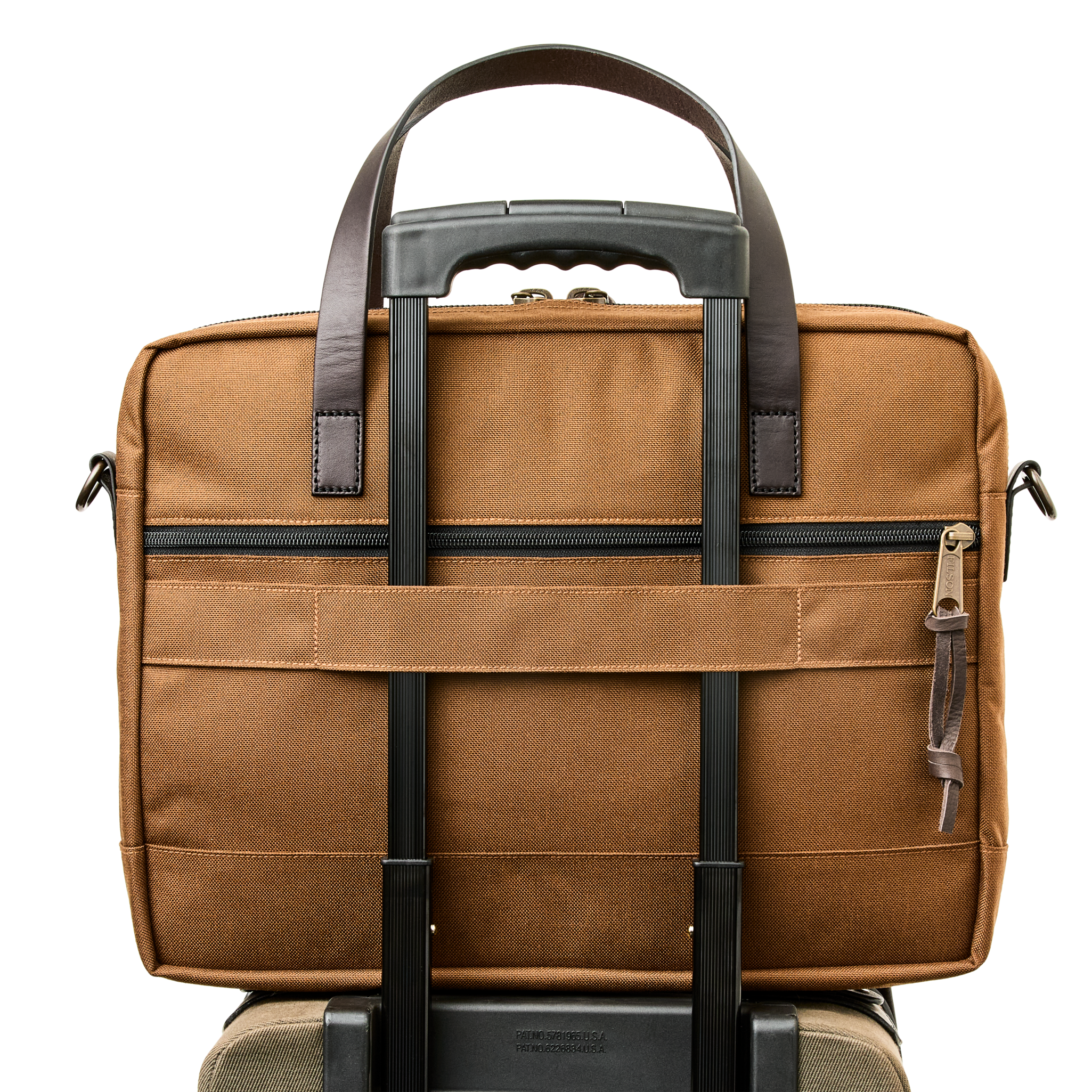 Dryden Briefcase - Whiskey