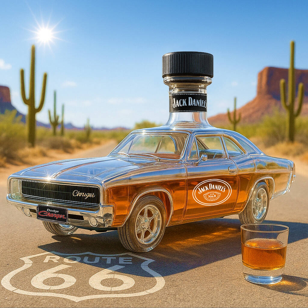 The 1970 Dodge Charger Collector's Edition Whisky Bottle