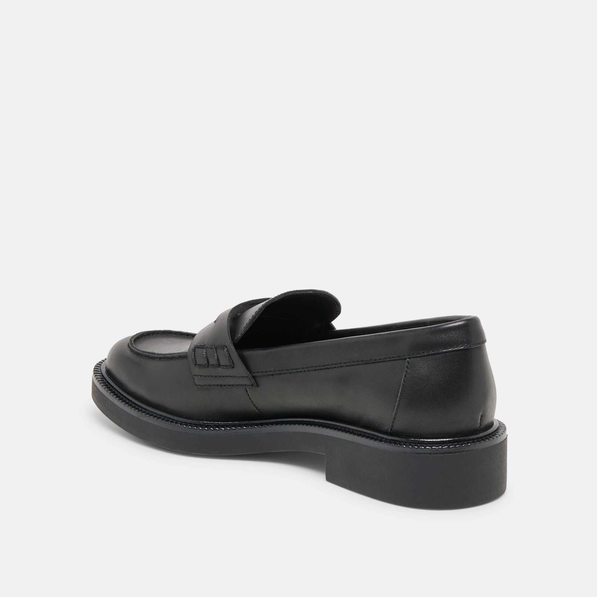 TIGGY LOAFERS BLACK LEATHER