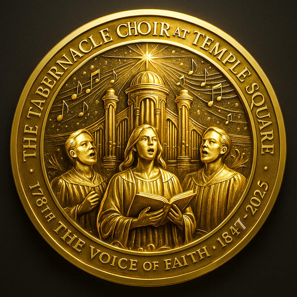 The Tabernacle Choir at Temple Square 178th Anniversary Coin