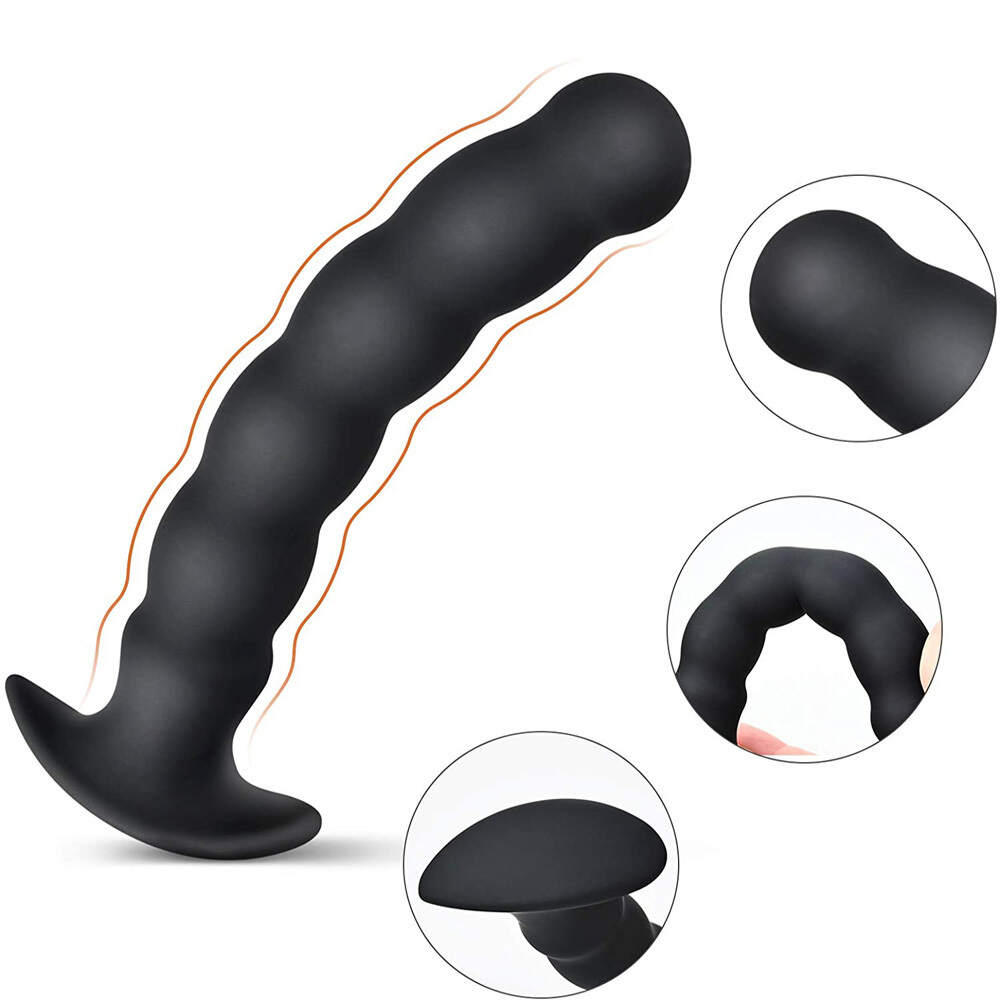 Silicone Butt Plug Prostate Massager G-spot Stimulation Anal Dilator