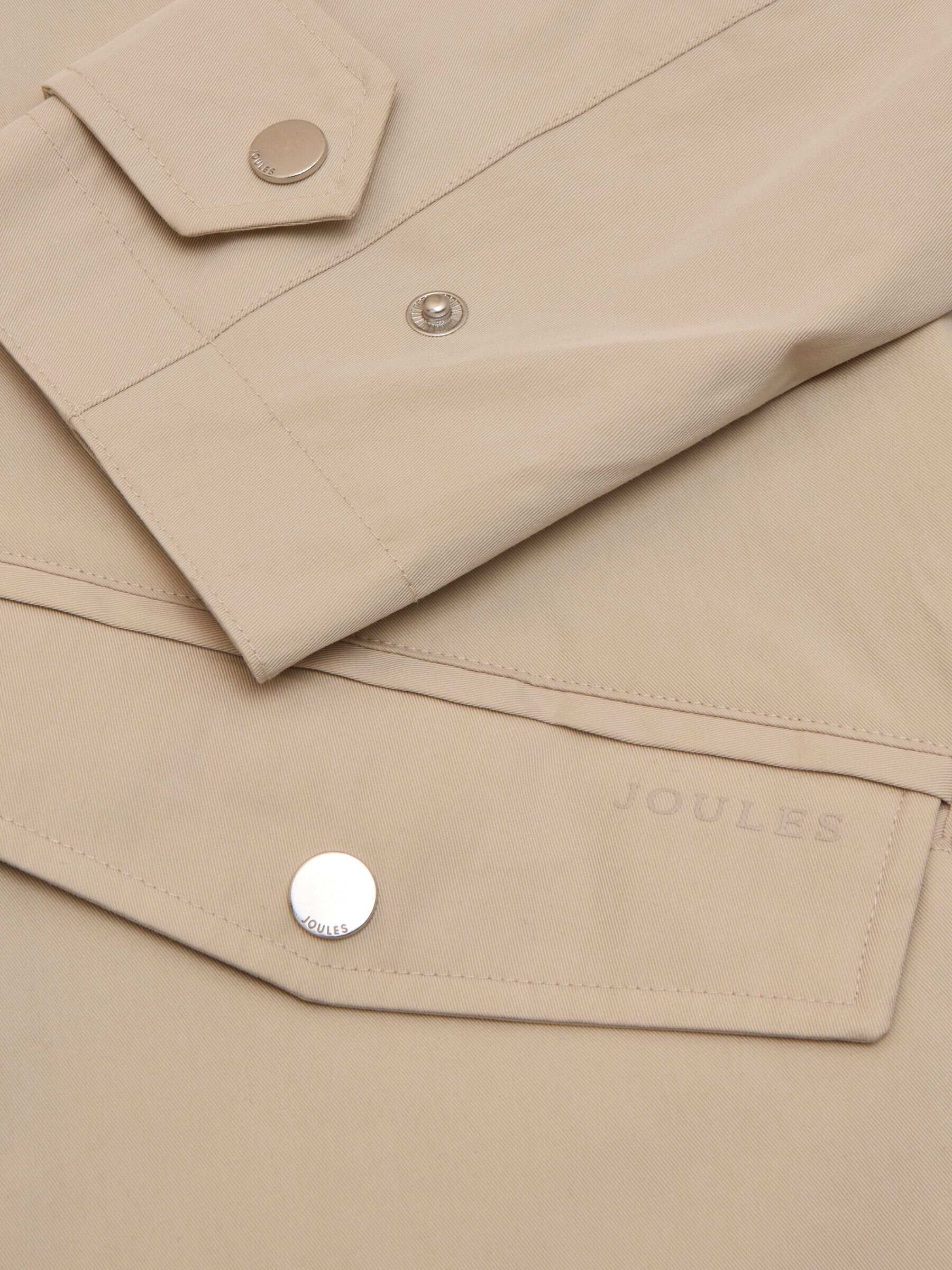 Waterproof Navy Raincoat with Hood