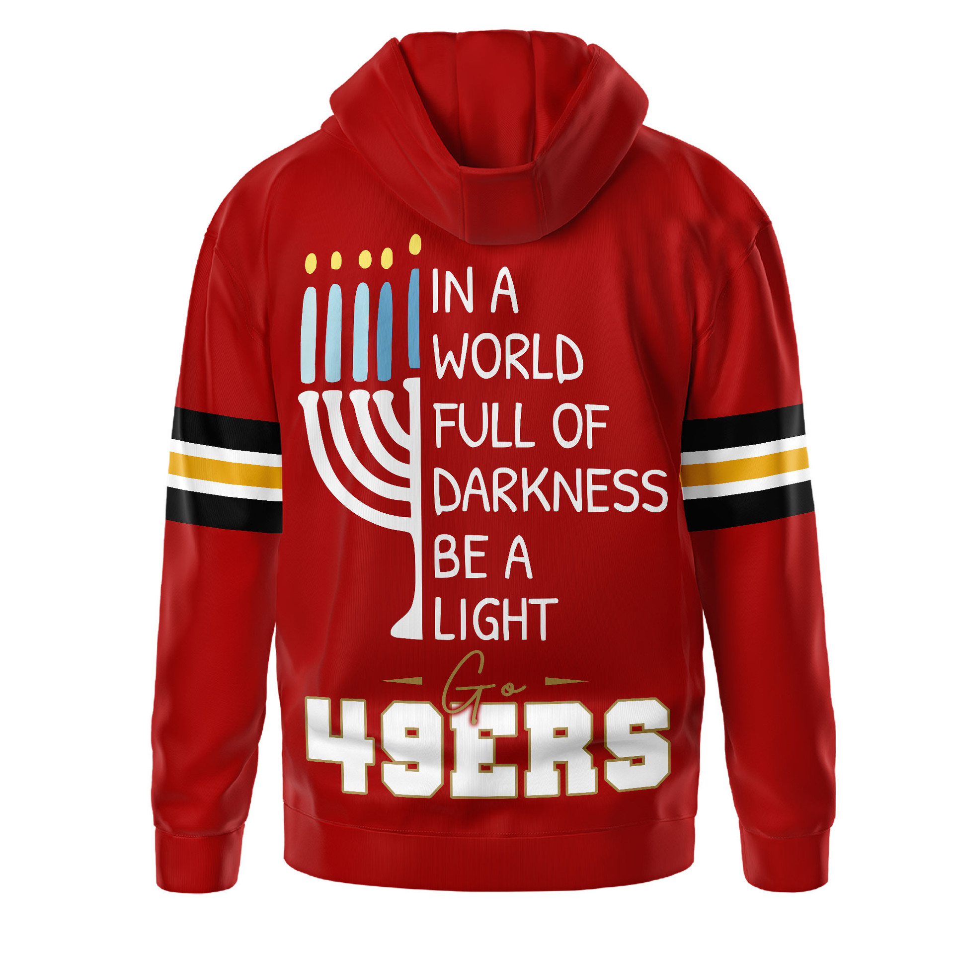 San Francisco 49ers | Premium NFL Hanukkah Day Hoodie NY