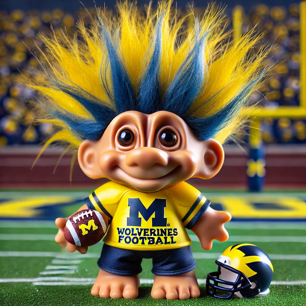 College Football Troll Doll