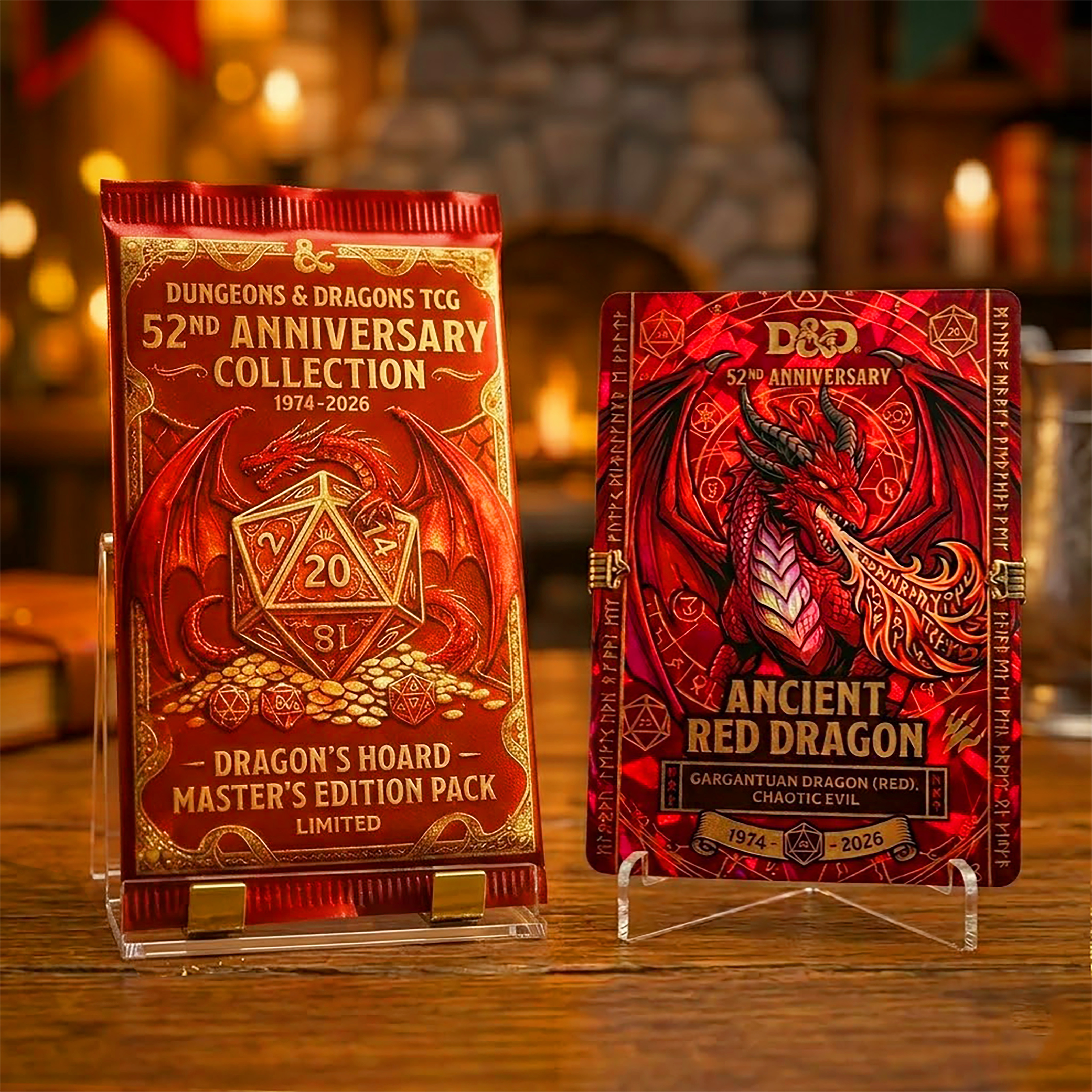 D&D 52nd Anniversary TCG Cards