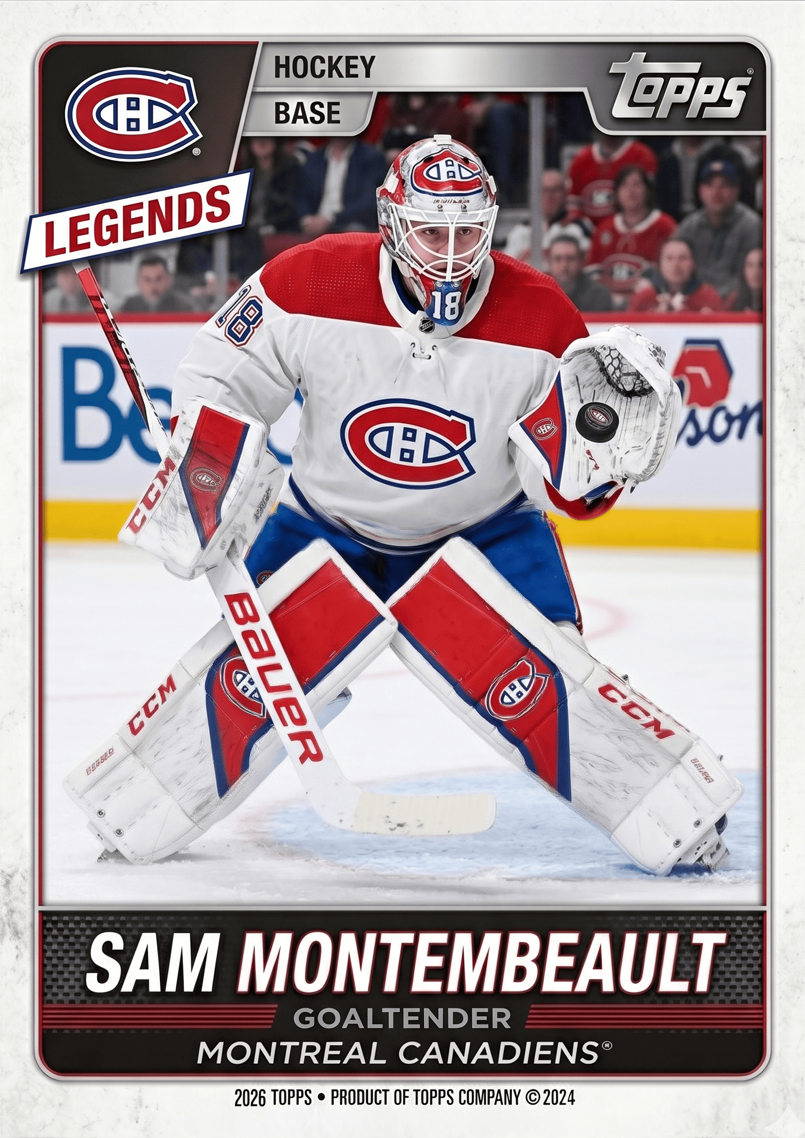 2026 Montreal Canadiens Legends Edition Hobby Box
