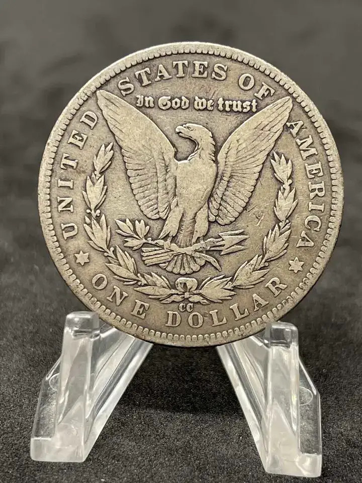 1891-CC Morgan Silver Dollar-MS63, NGC