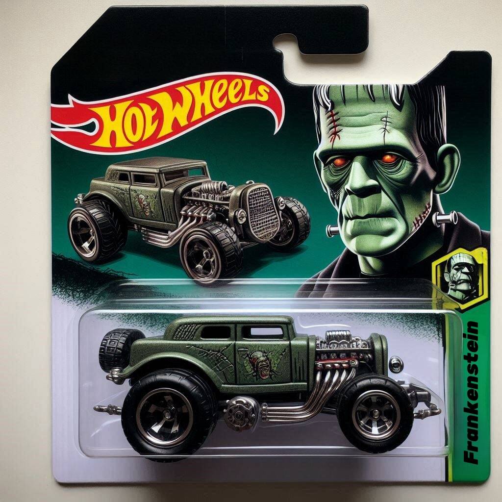 😱🏎️Scary Character Hot Wheels