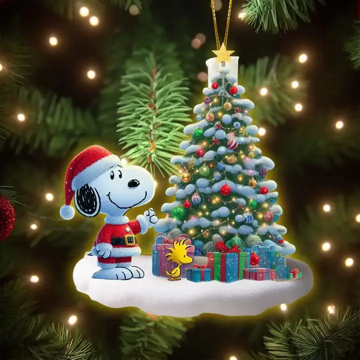 Charlie Brown & Snooopy Peanuts Christmas  Ornaments