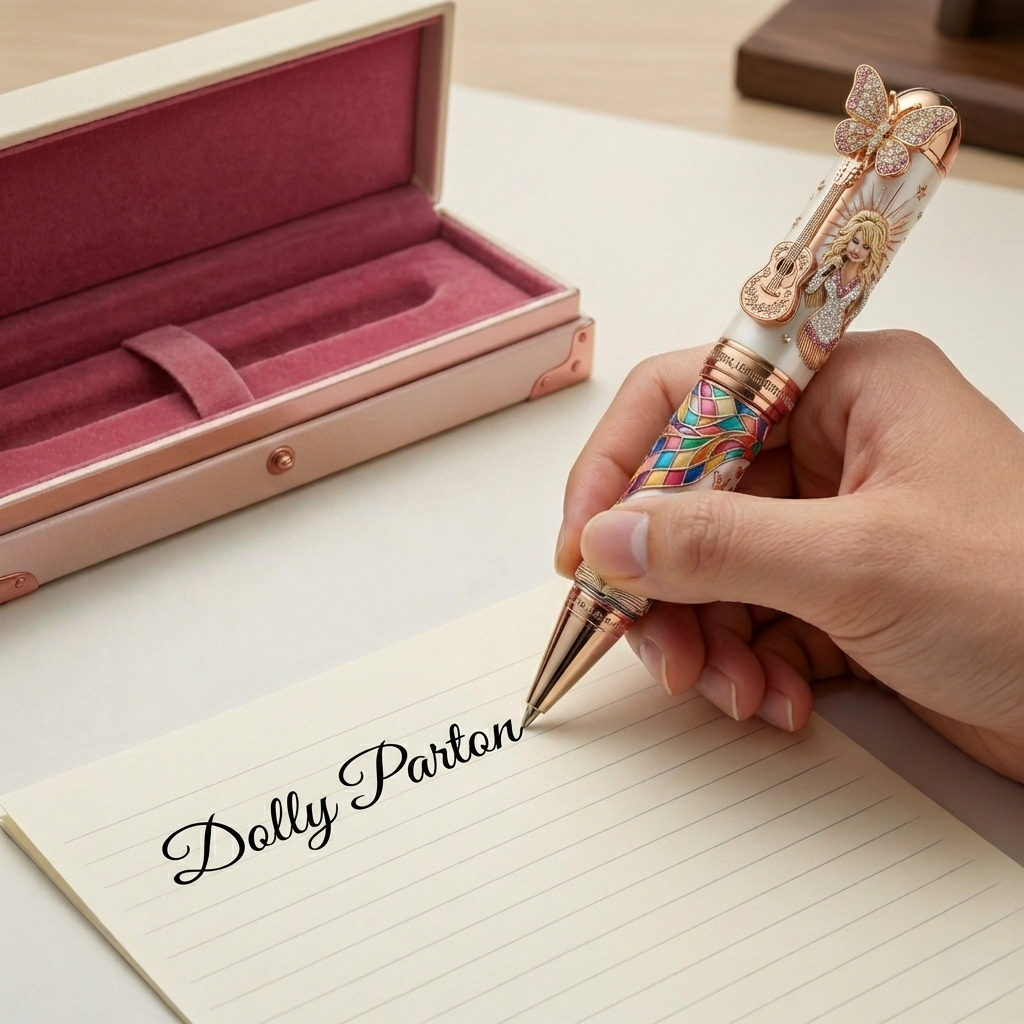 Dolly Parton 80th Birthday Celebration Commemorative Pen