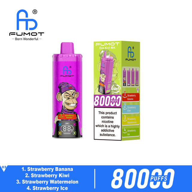 Fumot 4in1 80K -Disposable Vape