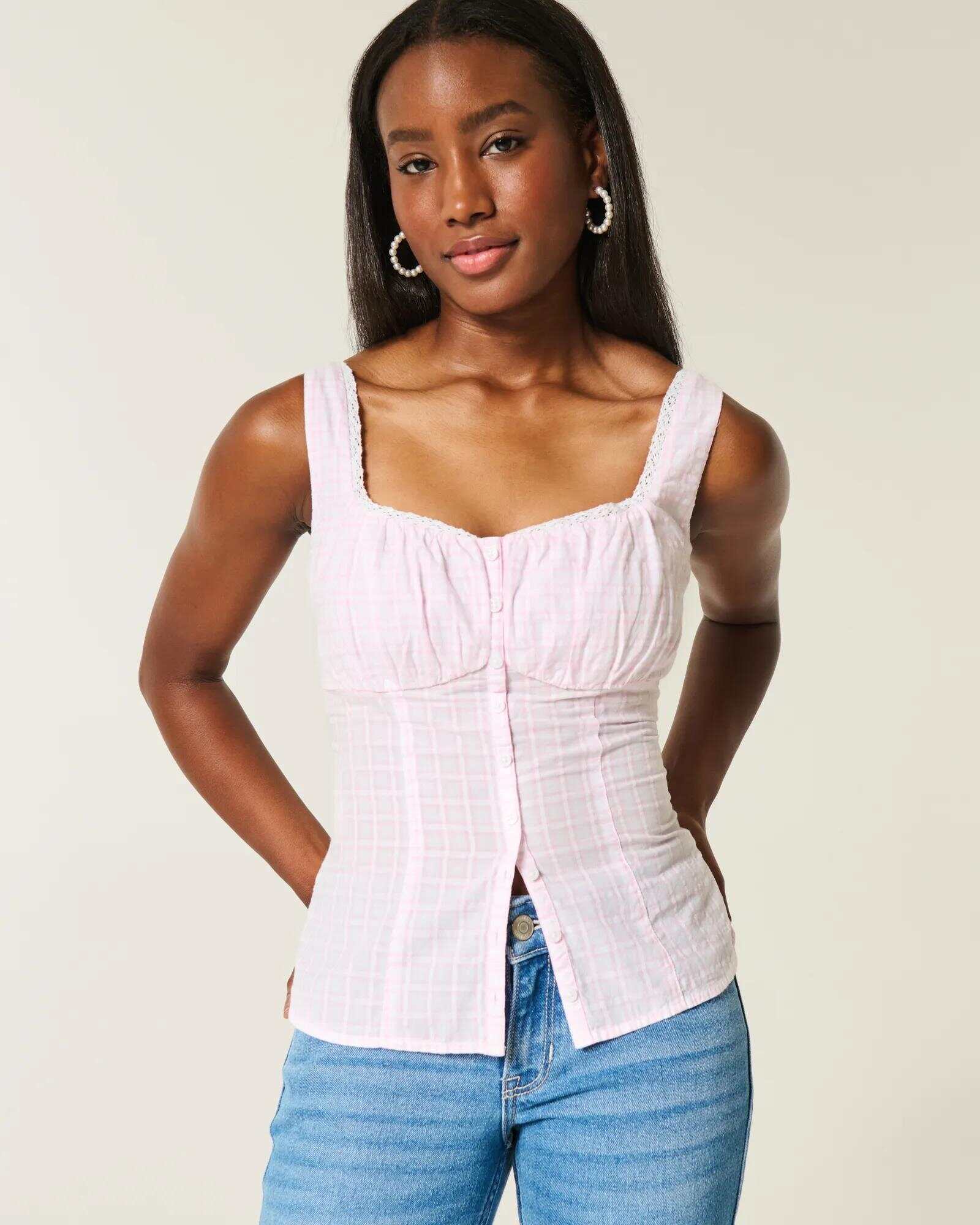 Button-Through Blouse