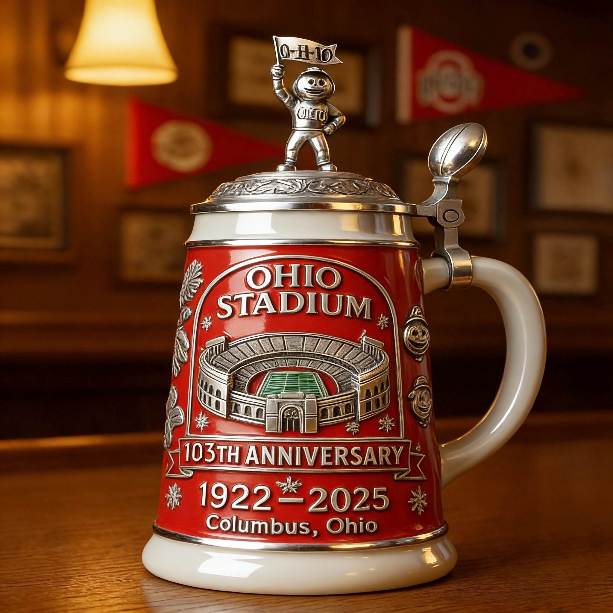 The Shoe 103rd Anniversary Collector Beer Stein