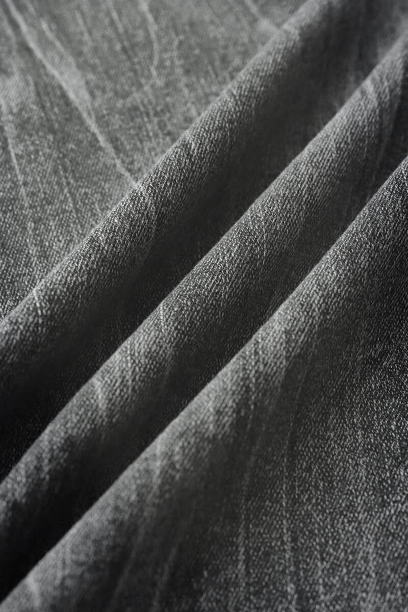 Ripped Low Waist Flare Jeans Without Belt