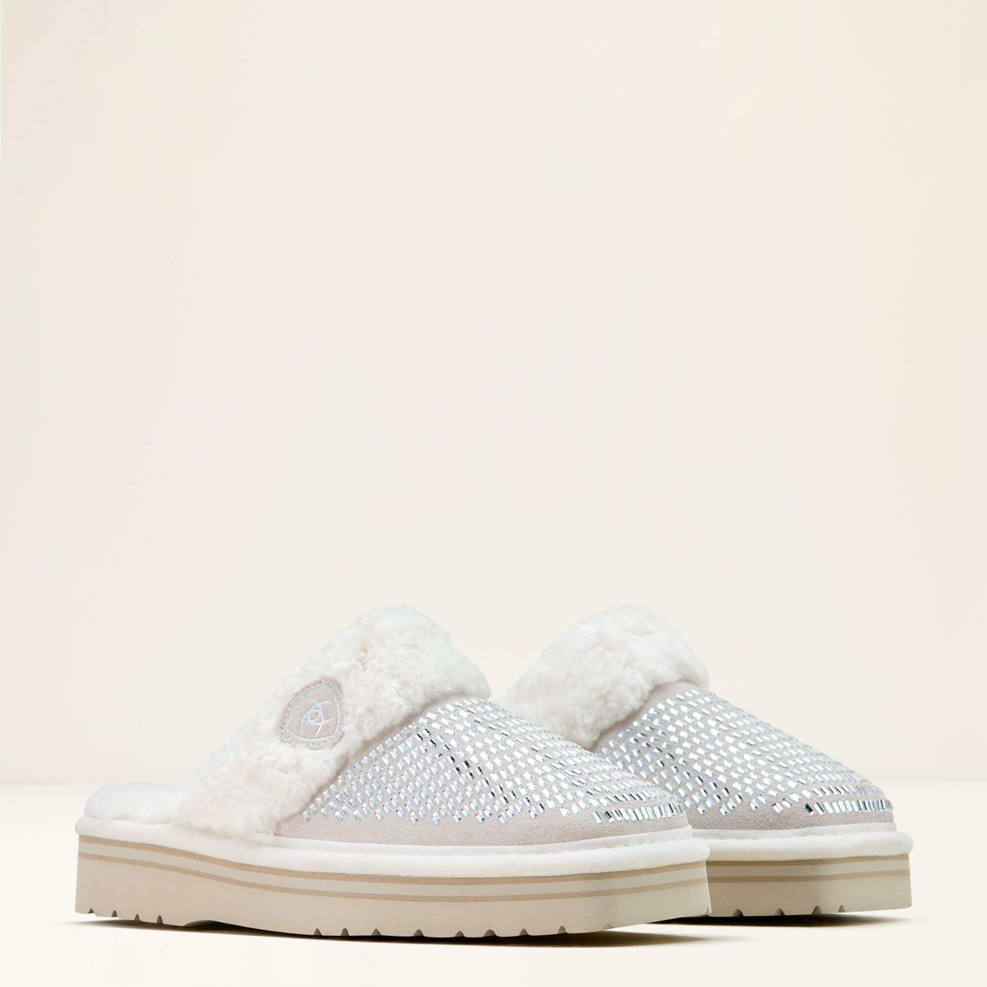 Jackie Square Toe Stack Slipper