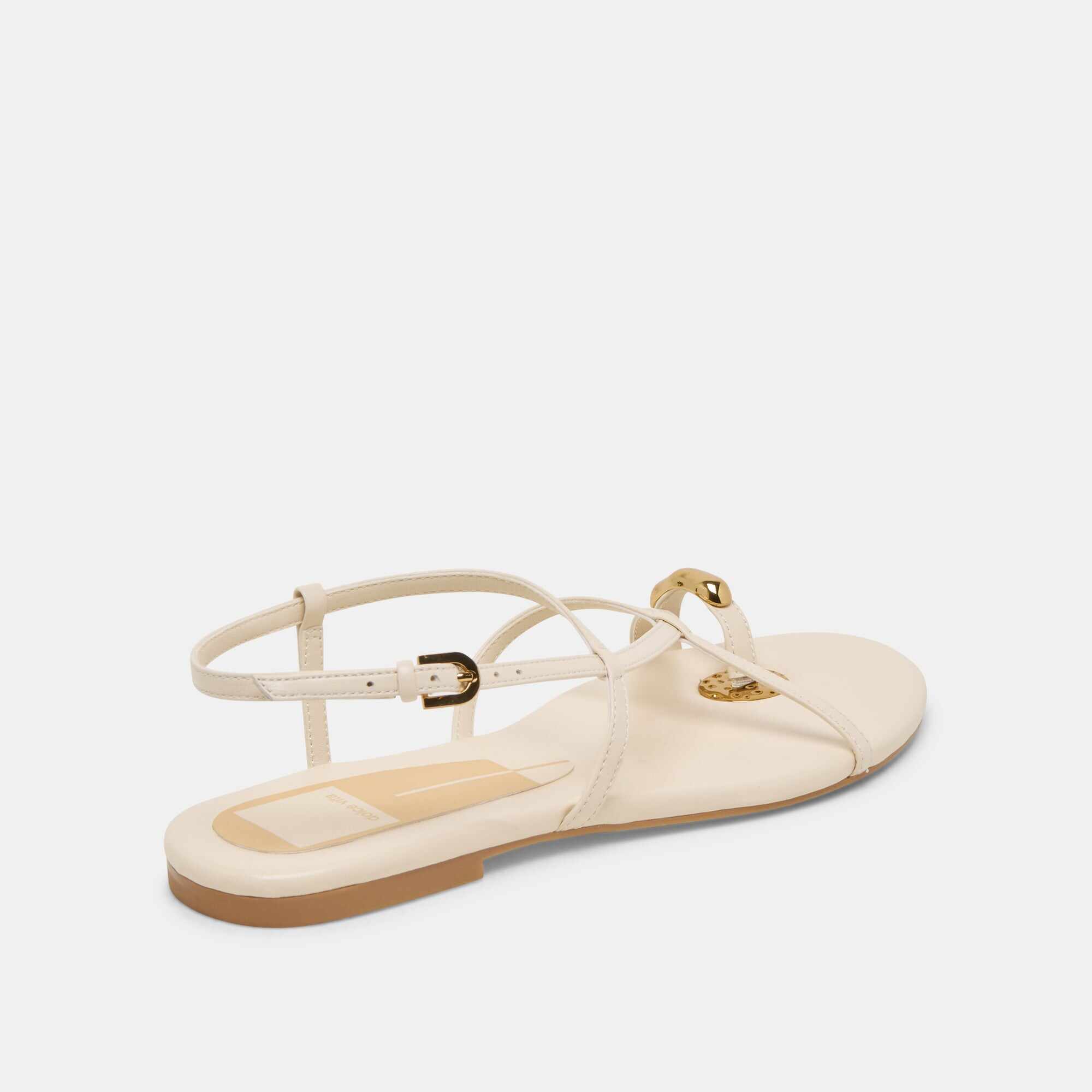 KESHA SANDALS BONE LEATHER