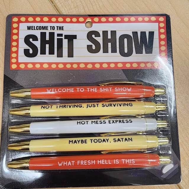 Welcome To The Shit Show Pen Set | Funny Gift
