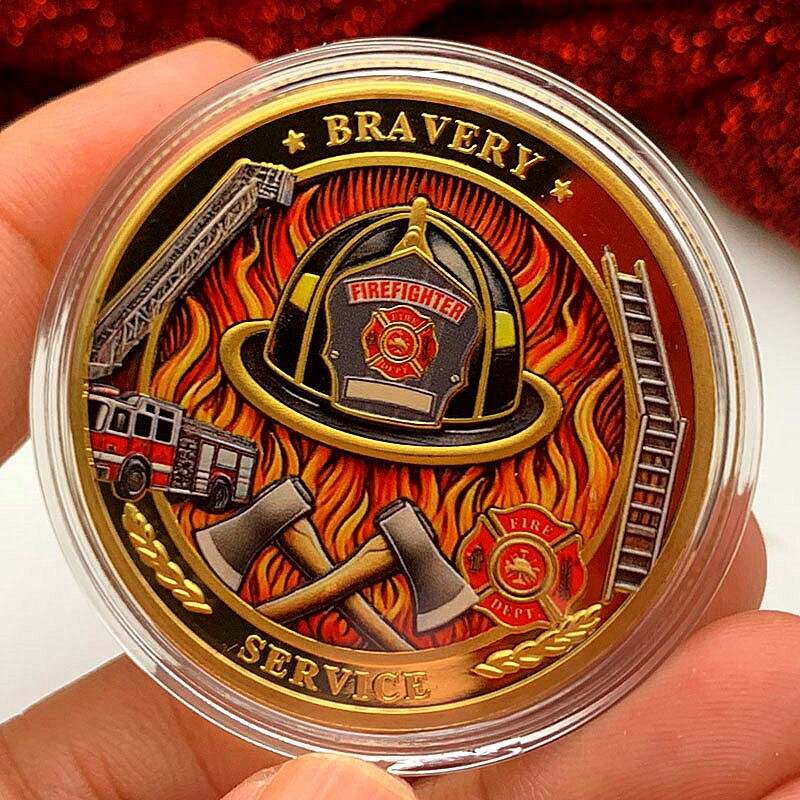 American Firefighter Coin