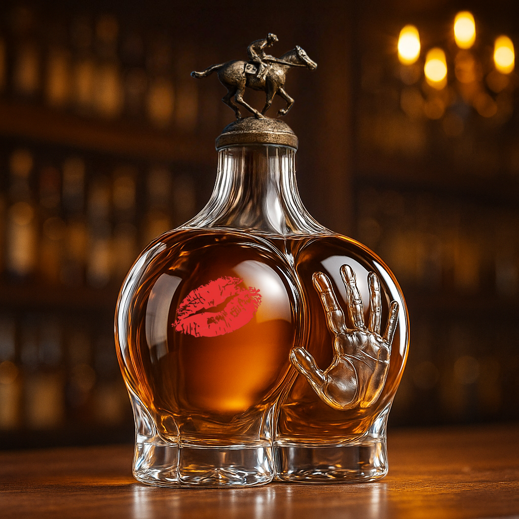 Funny Butt Whiskey Bottle