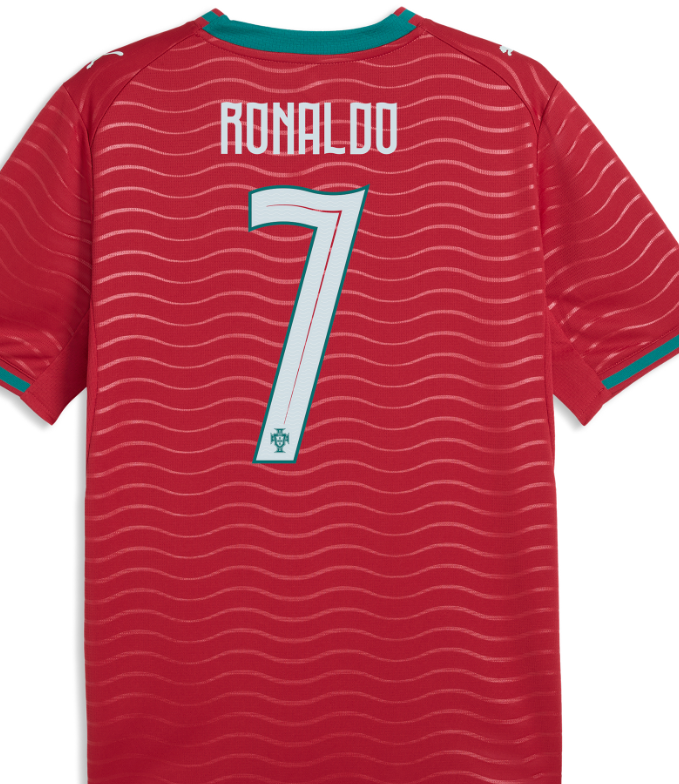 Cristiano Ronaldo Portugal National Team Puma 2026 Home Replica Jersey - Red