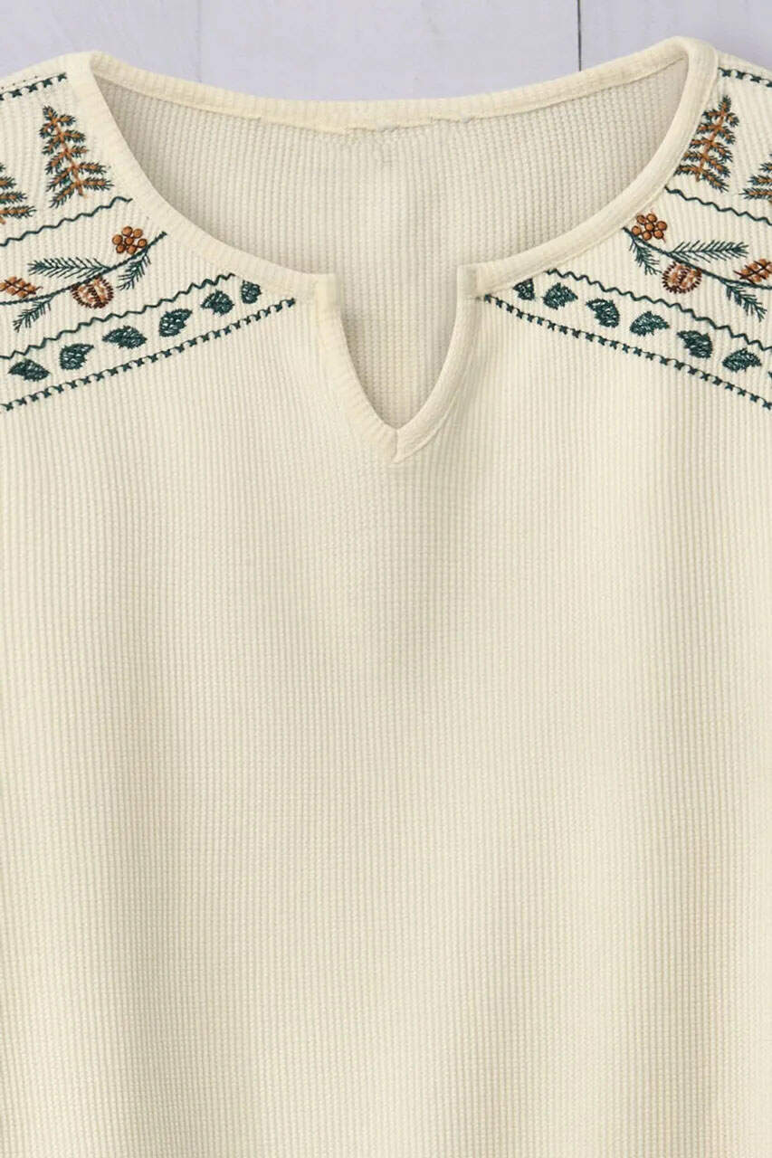 Wintertide Waffle Tee