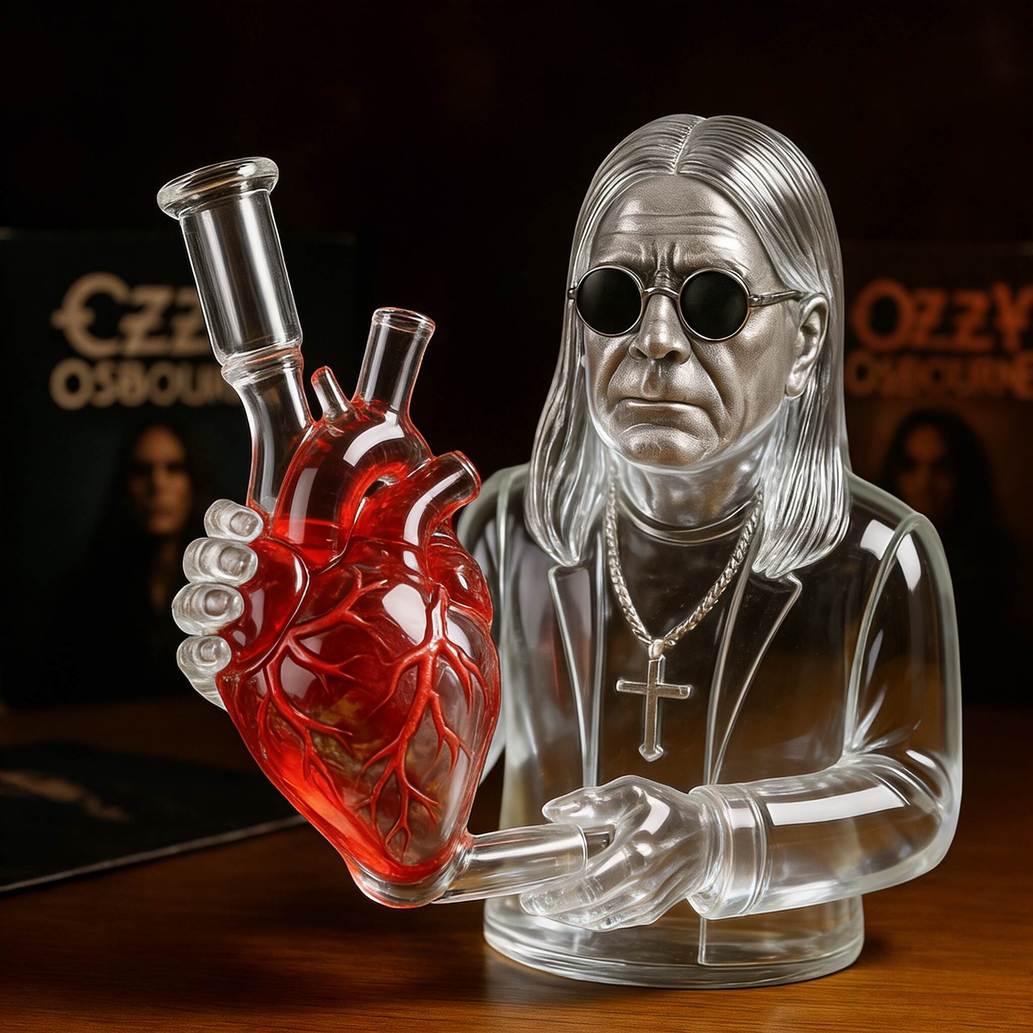 OZZY — Heart of Darkness Art Bong
