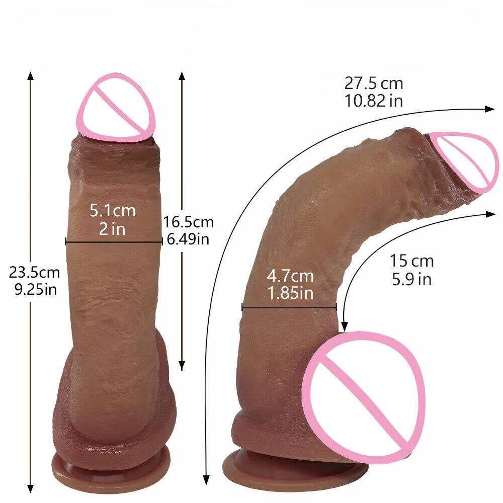 Super Long Realistic Silicone Dildo