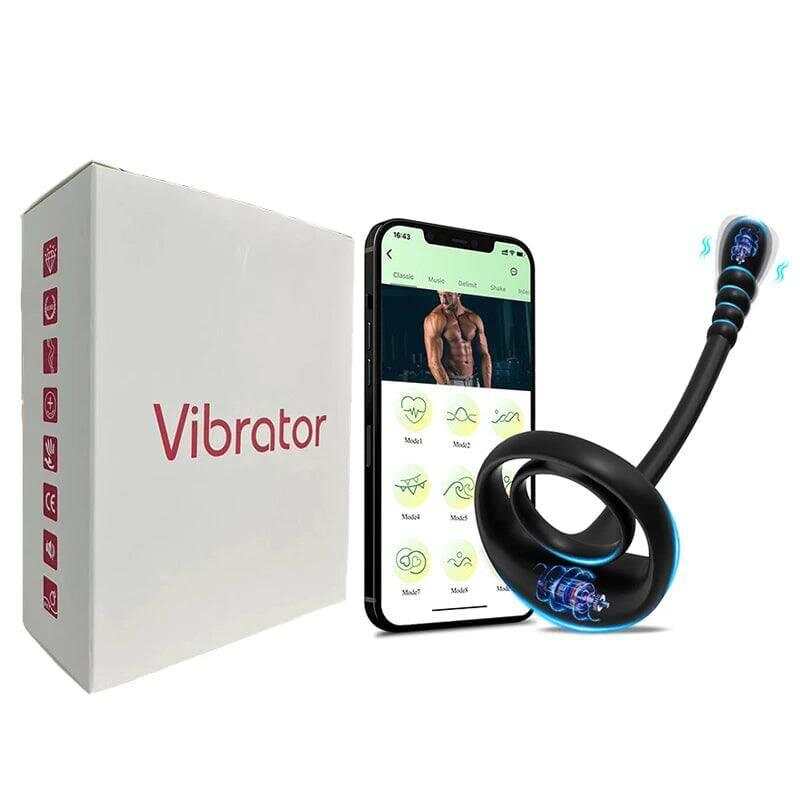 PASSION PULSE App Wireless, 10 Modes - Male Prostate Vibrator