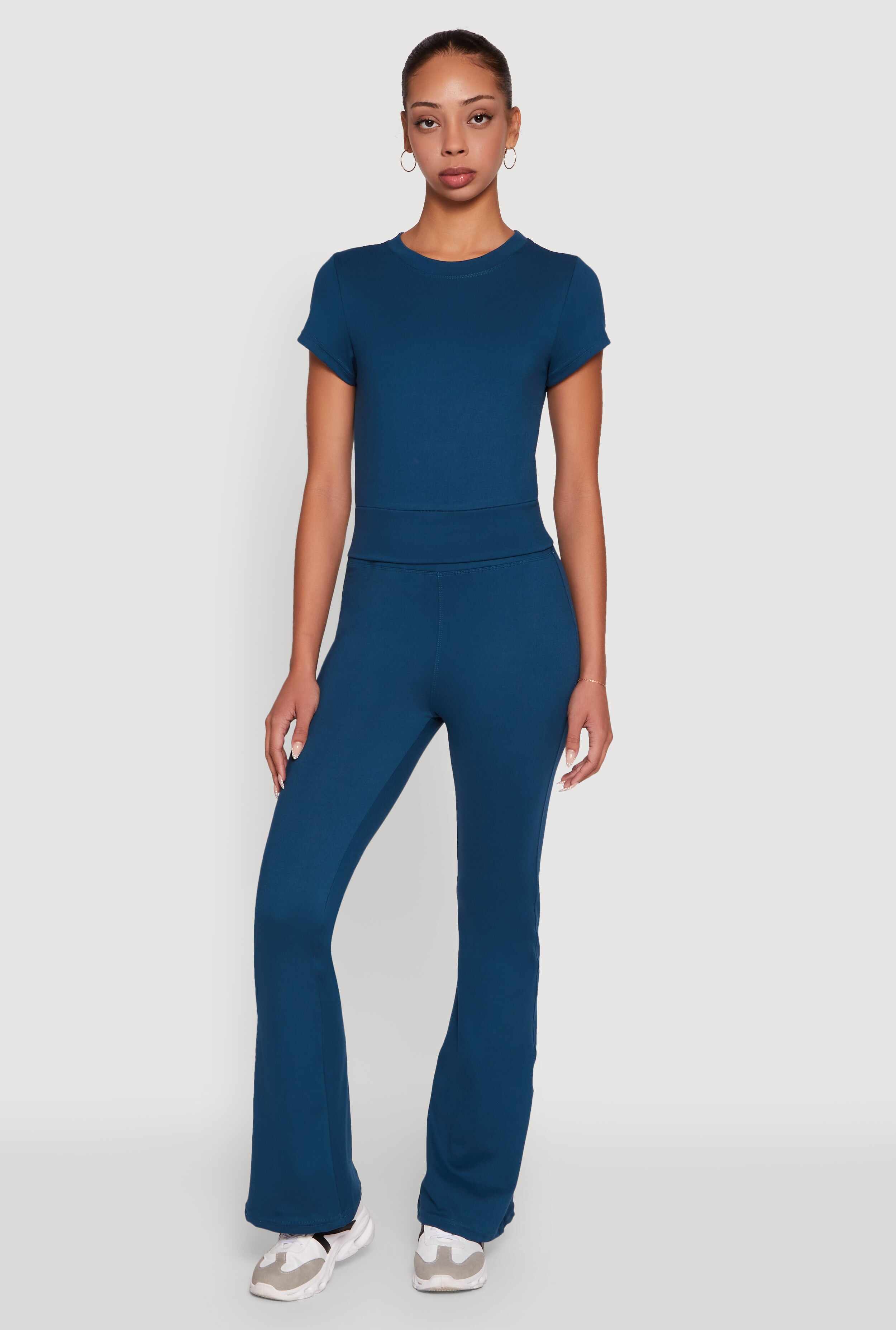 Solid Flare Yoga Pants
