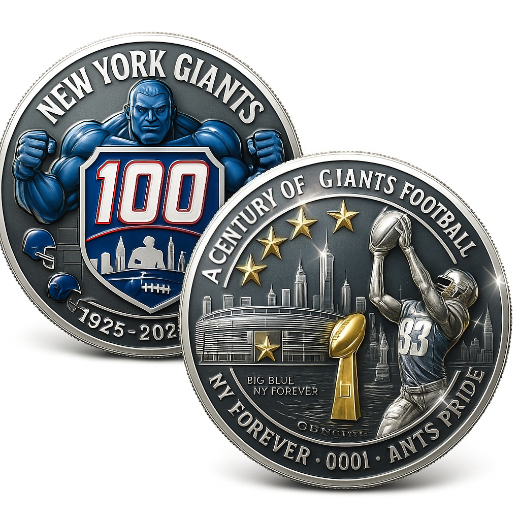 New York Giants 100th Anniversary Commemorative Coin