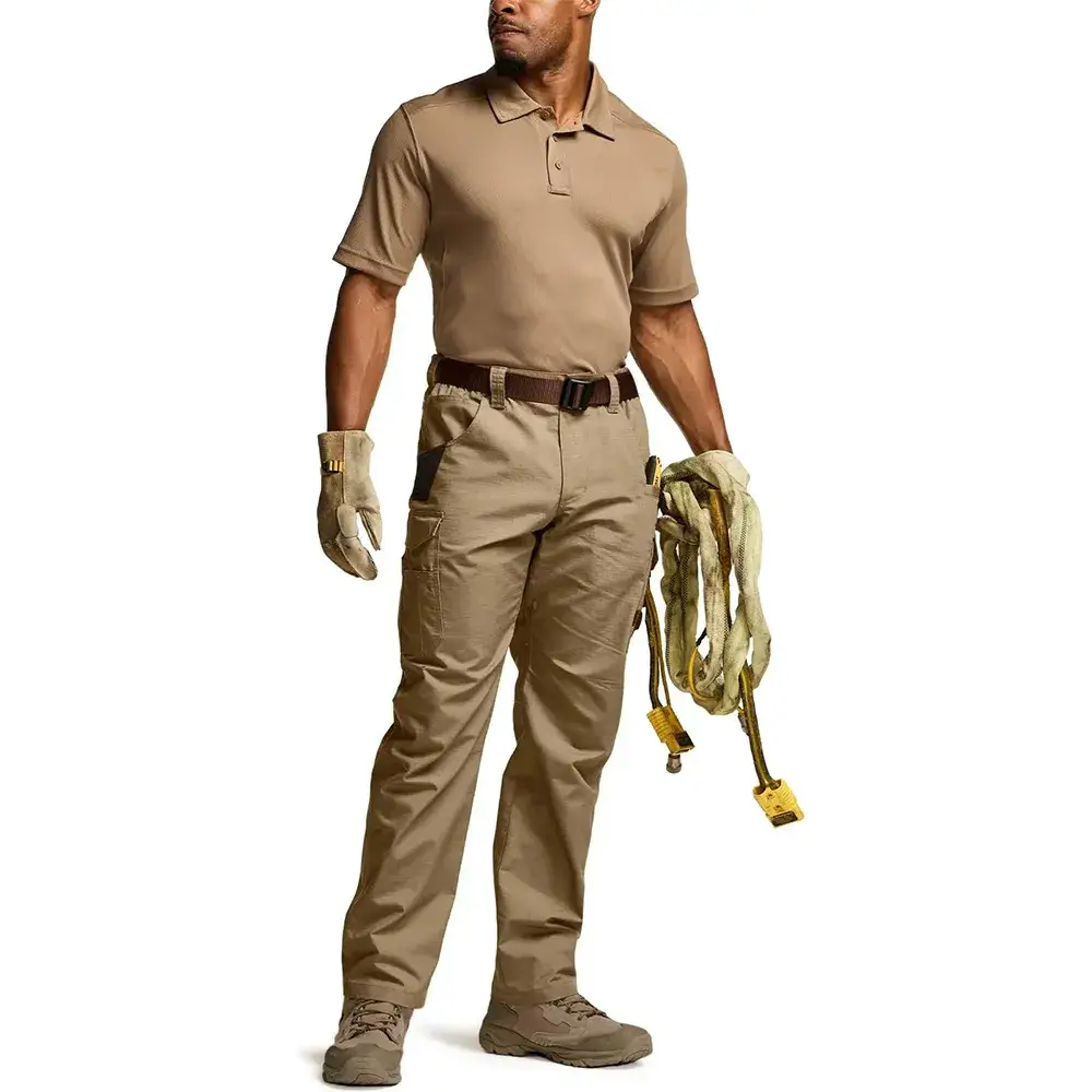 Men's Ripstop Work Pants ,Water Resistant  Outdoor Tactical Pants