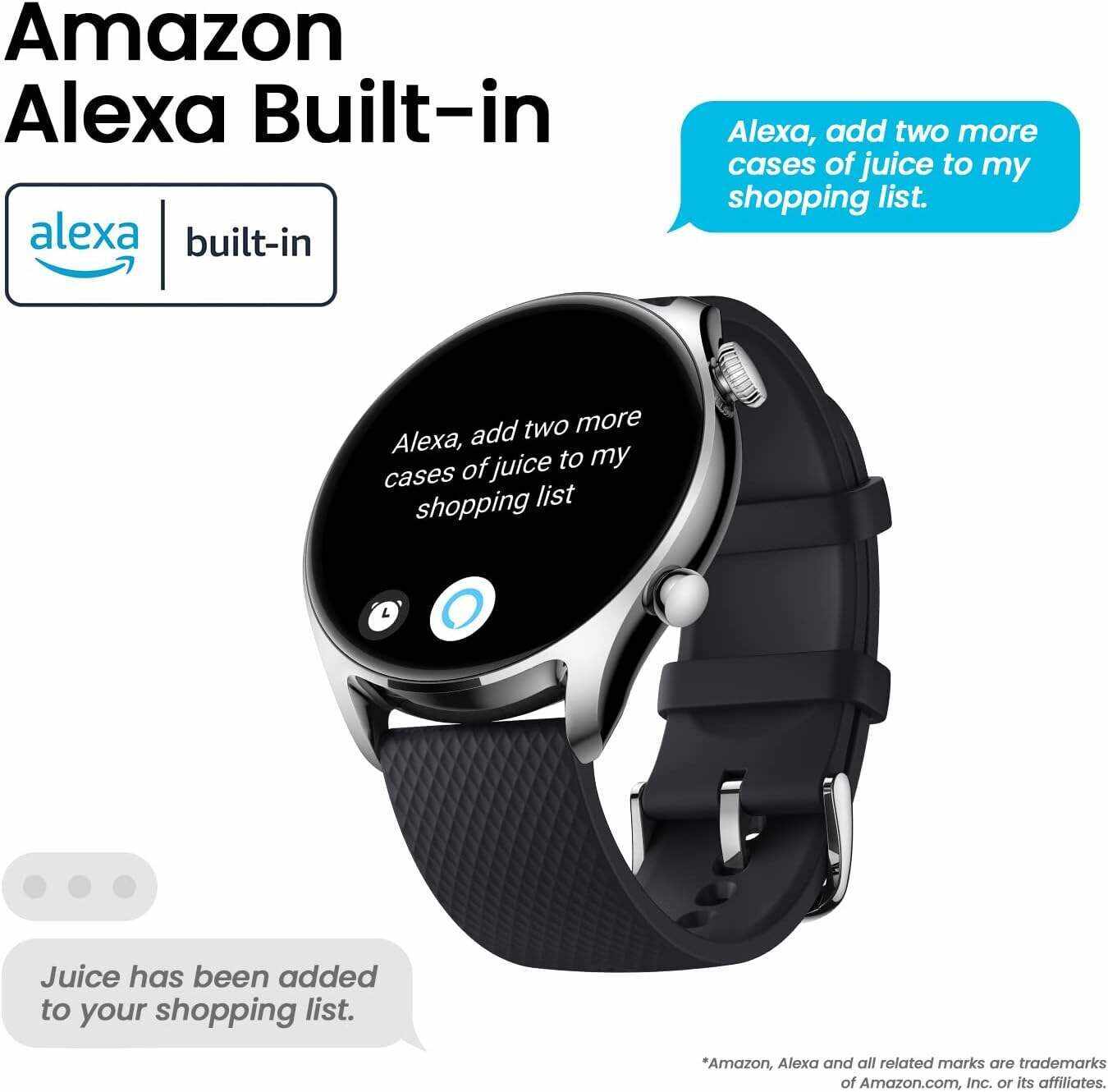 Amazfit GTR 4 Limited Edition Smart Watch for Men Women, Wireless Charging,14-Day Battery Life, Alexa Built-in, Dual-Band GPS & Route Navigation, Strength Exercise Recognition, Answer/Make Calls
