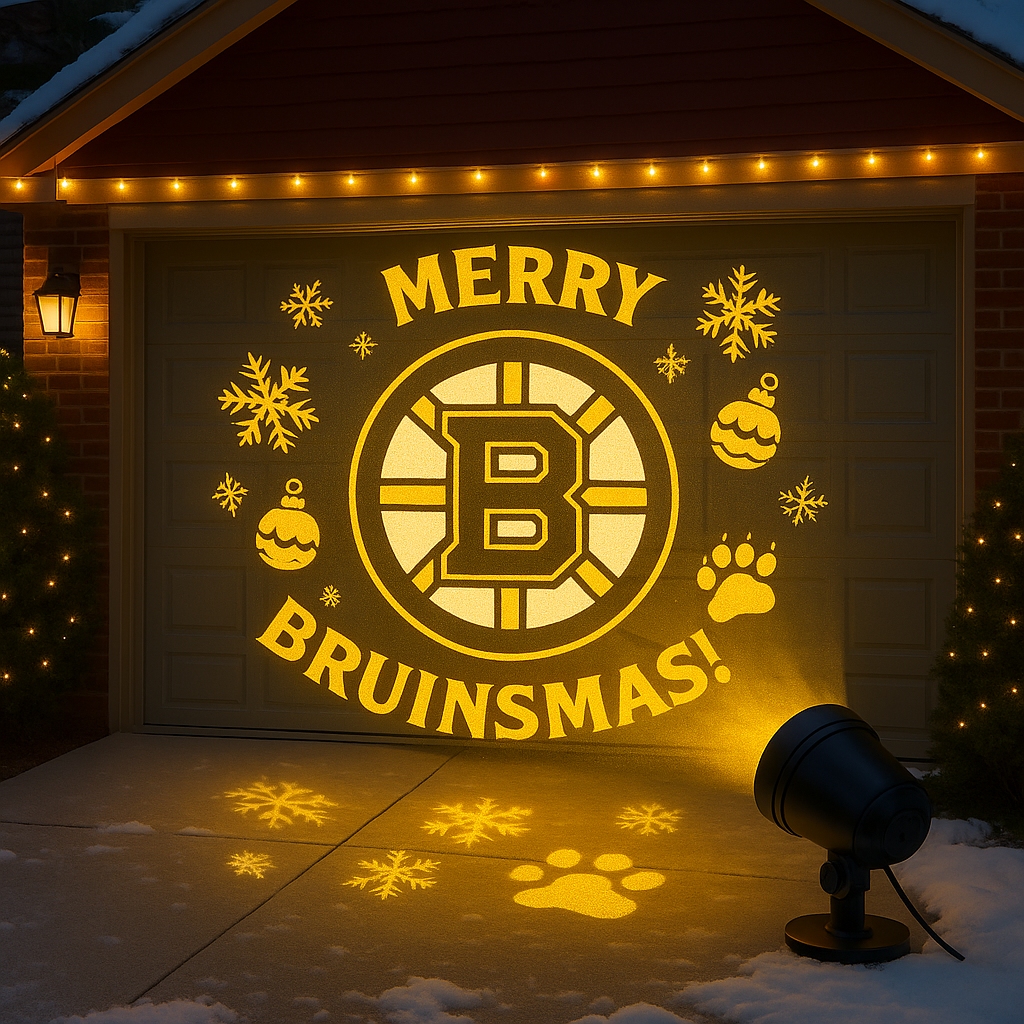 🎄🏒 Official NHL Christmas Projection Light ✨