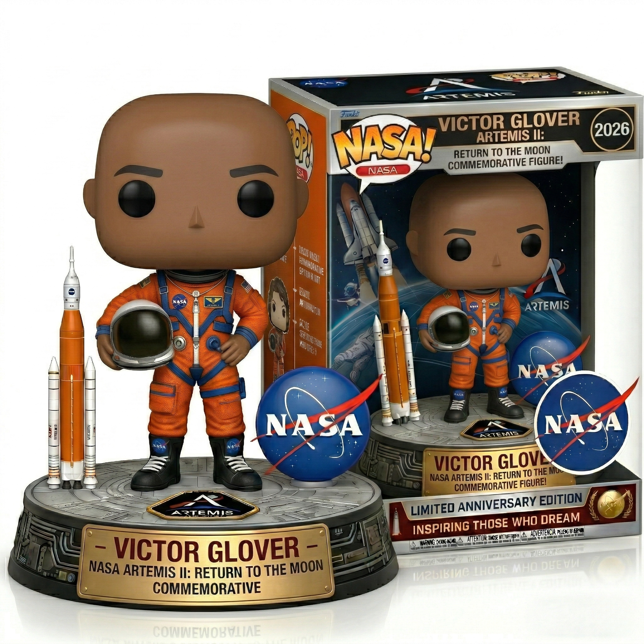 NASA Artemis II Crew – Limited Edition Commemorative Pop! Figures 🚀🌕