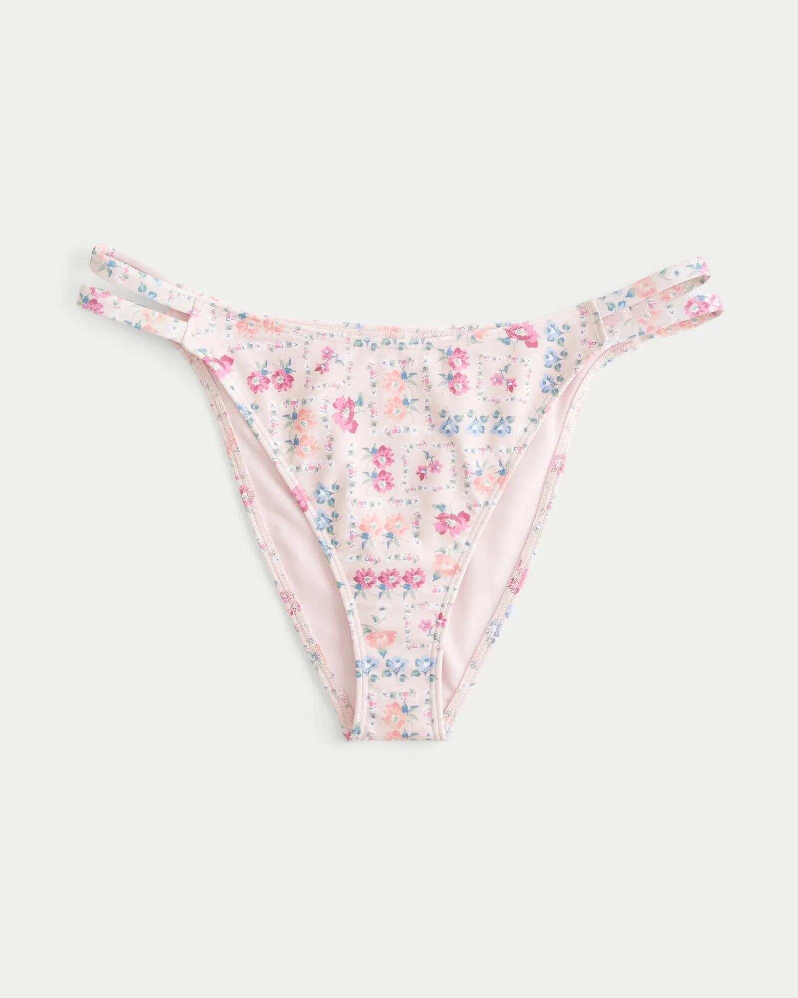 Double Strap Cheeky Bikini Bottom