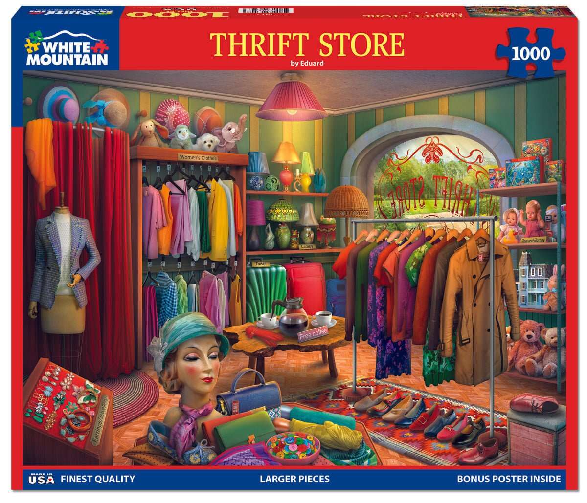 Thrift Store (2012pz) - 1000 Piece Jigsaw Puzzle