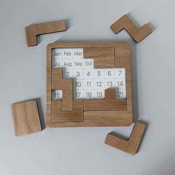 Daily Puzzle Calendar