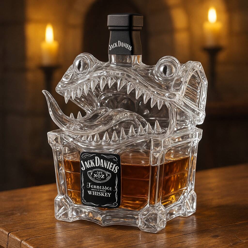 D&D Mimic Whiskey Bottle