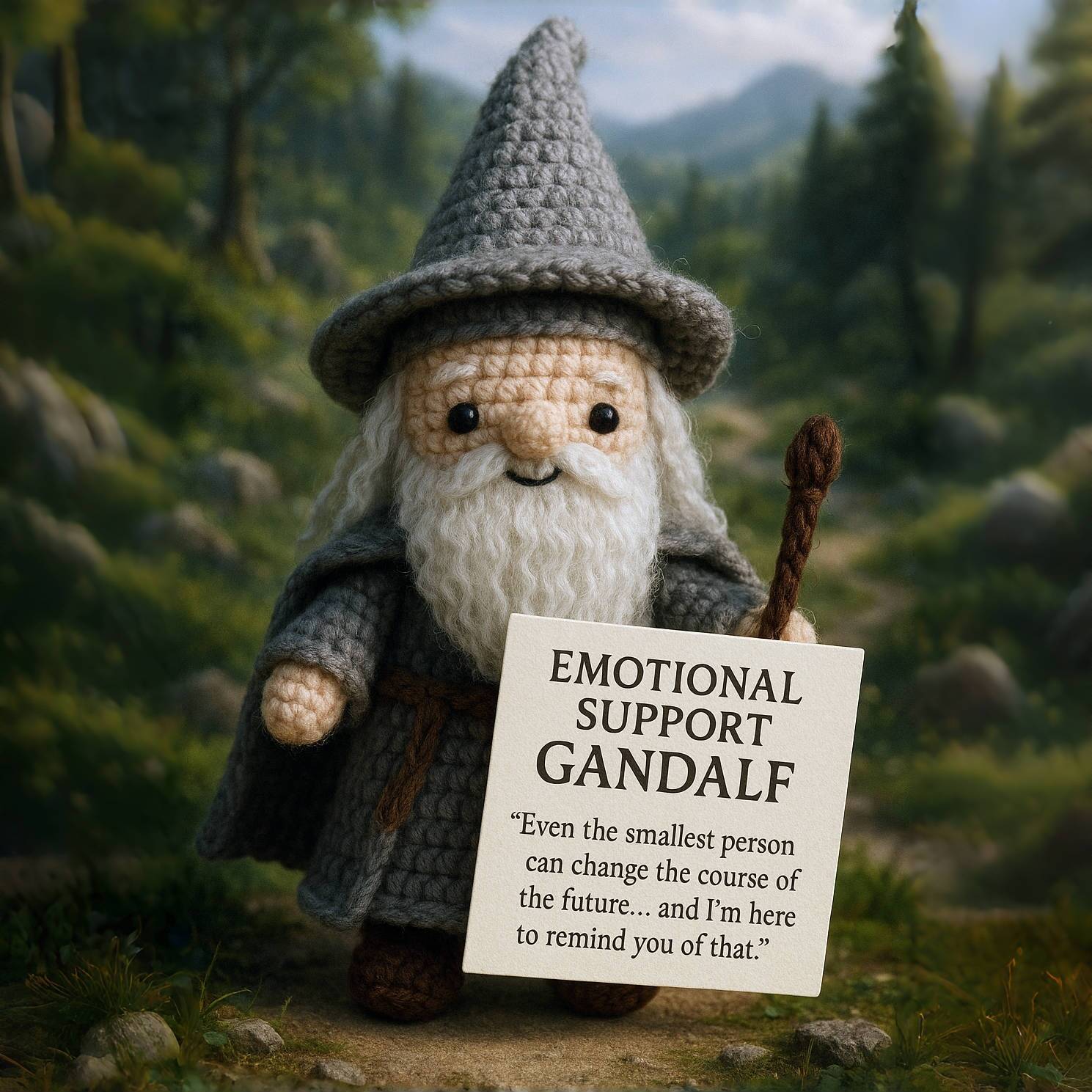 Gandalf Emotional Support Doll