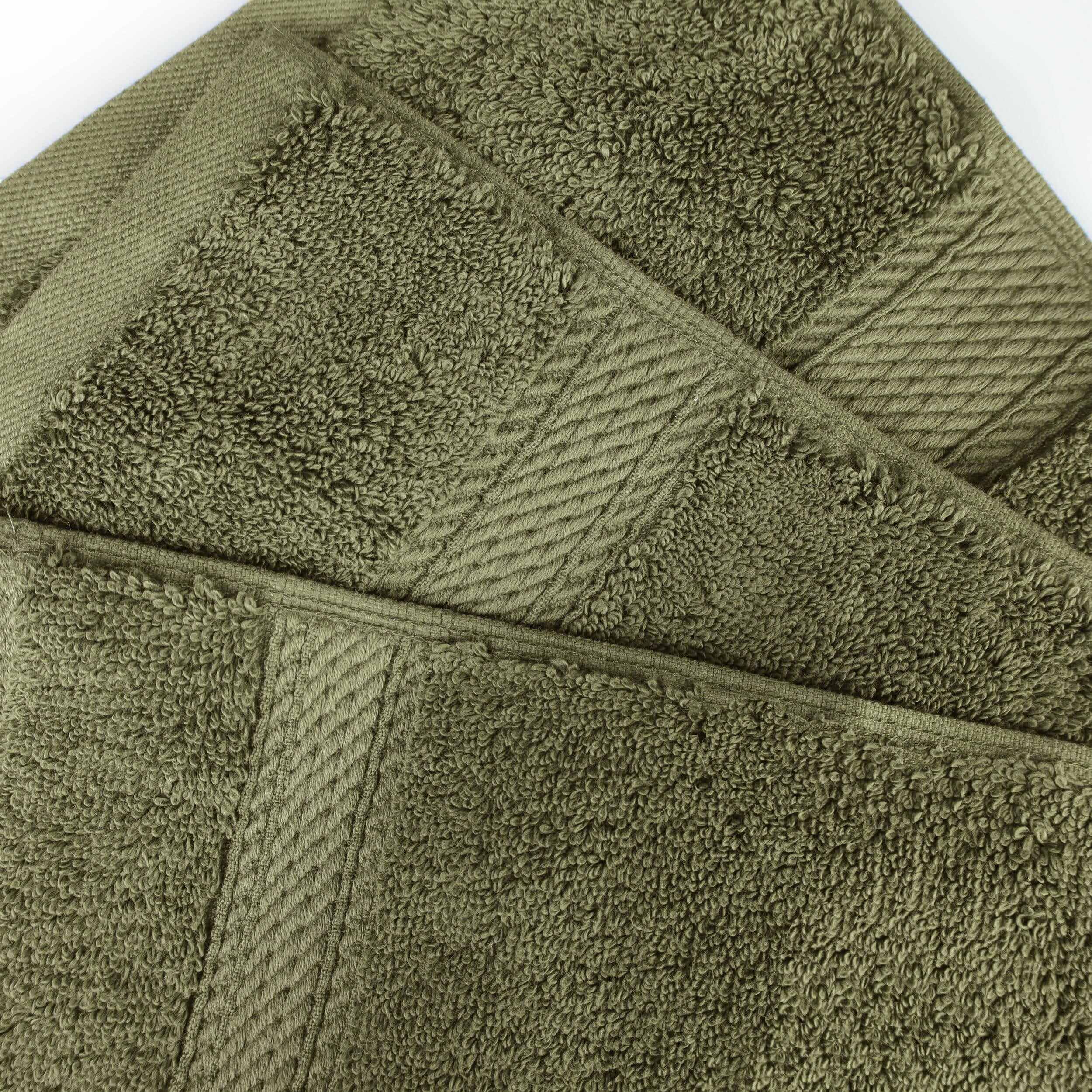 Superior Egyptian Cotton Pile Heavyweight Bath Towel Set of 4