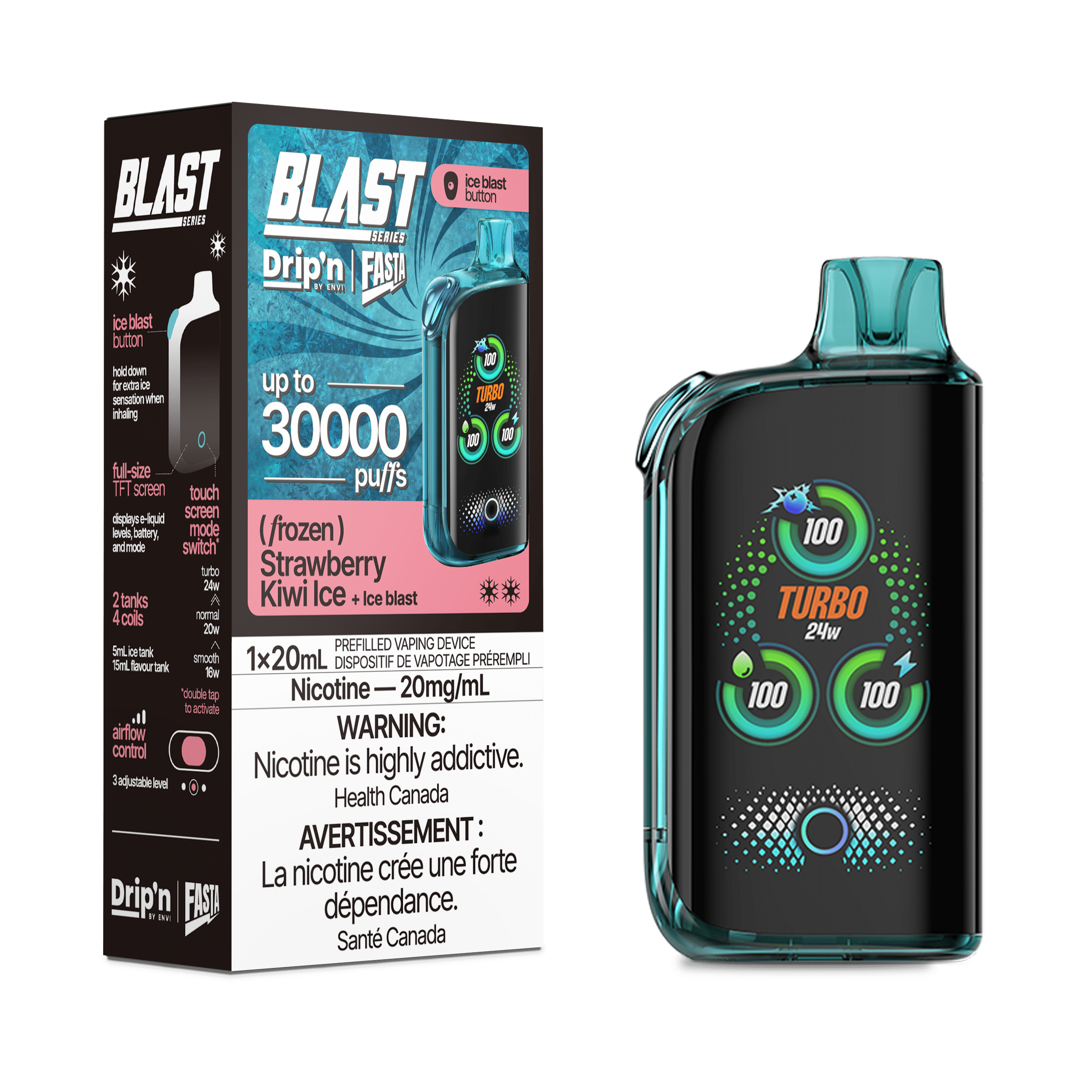 WAKA Drip'n × Fasta Blast 30K