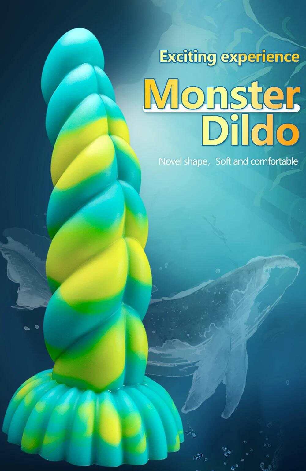 Soft Dildo Animal Monster Dildo G-Spot Orgasm Lesbian Sex Toy With Strong Suction Cup Female Masturbator For Men Sex shop