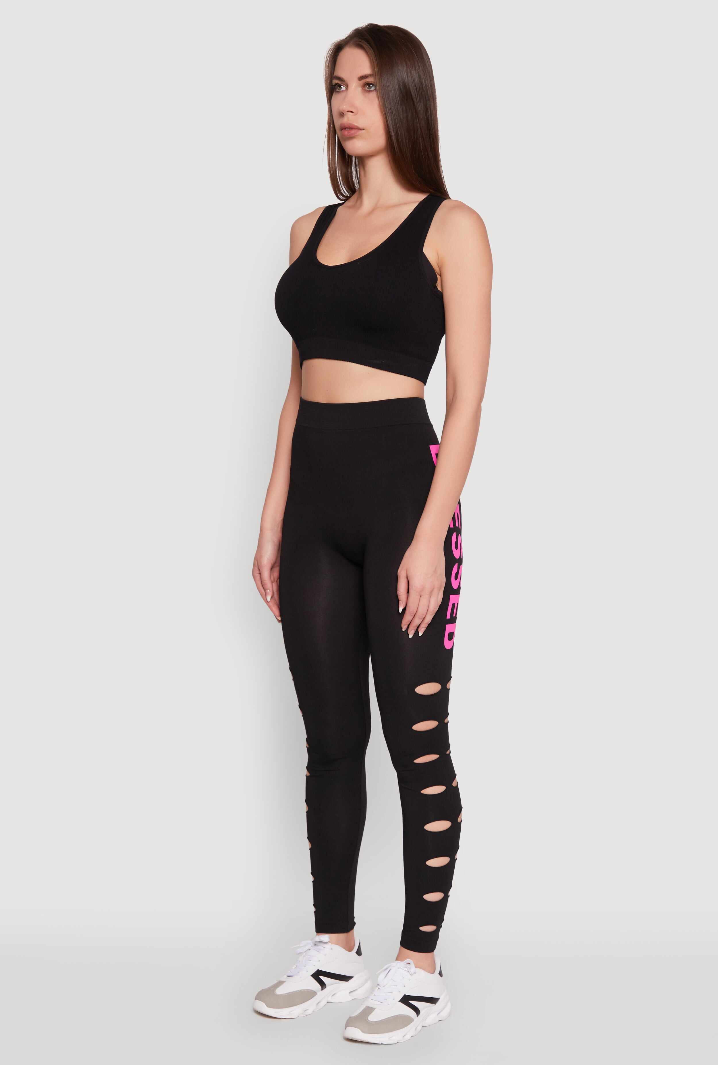 Blessed Graphic High Waisted Leggings