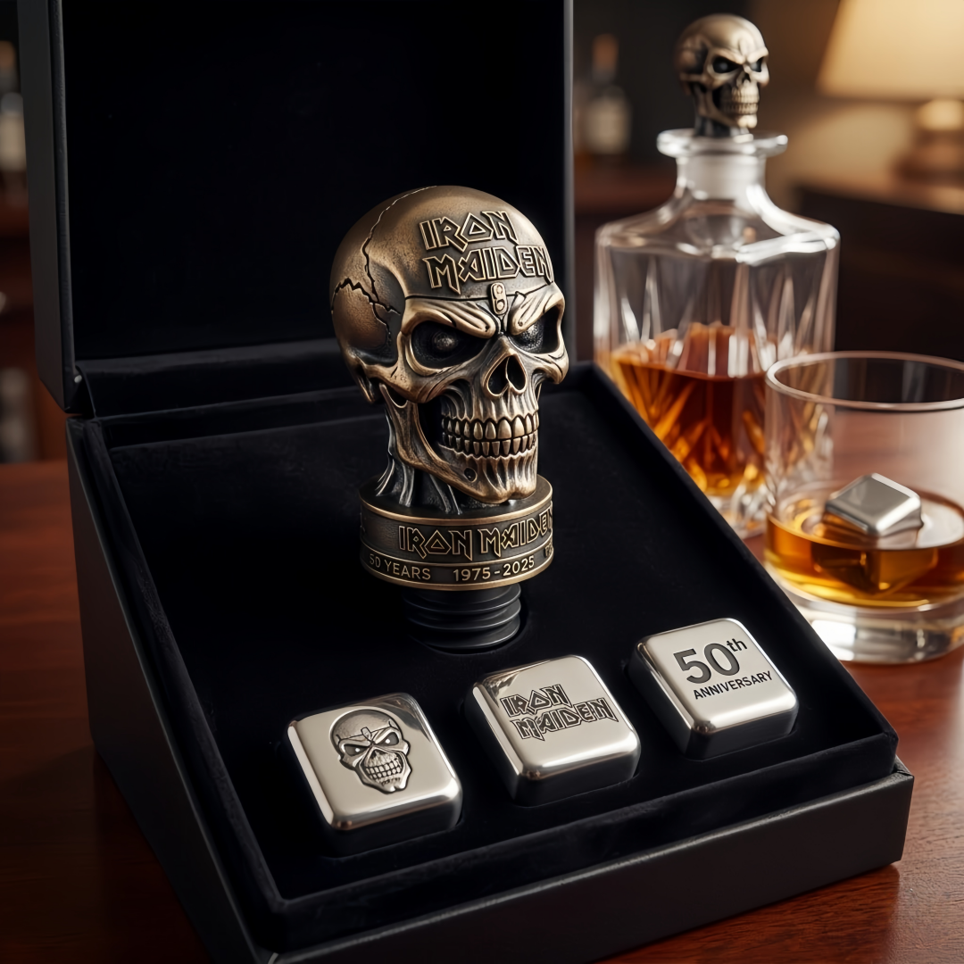🤘 Iron Maiden 50th Anniversary Collector’s Edition Liquor Set