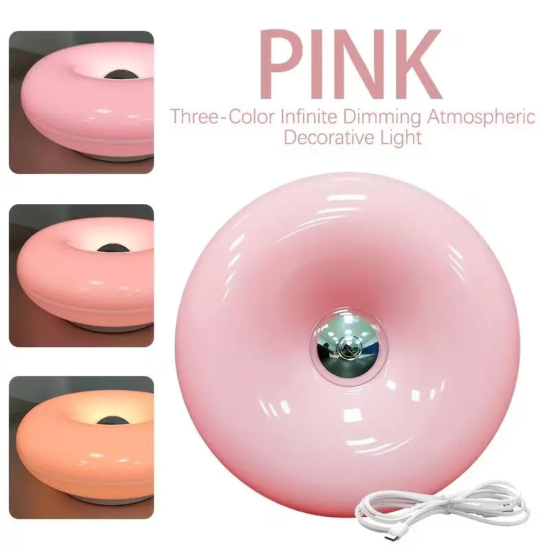 🔥Last Day 69% OFF✨ Acrylic-Orange Donut Mood Lamp