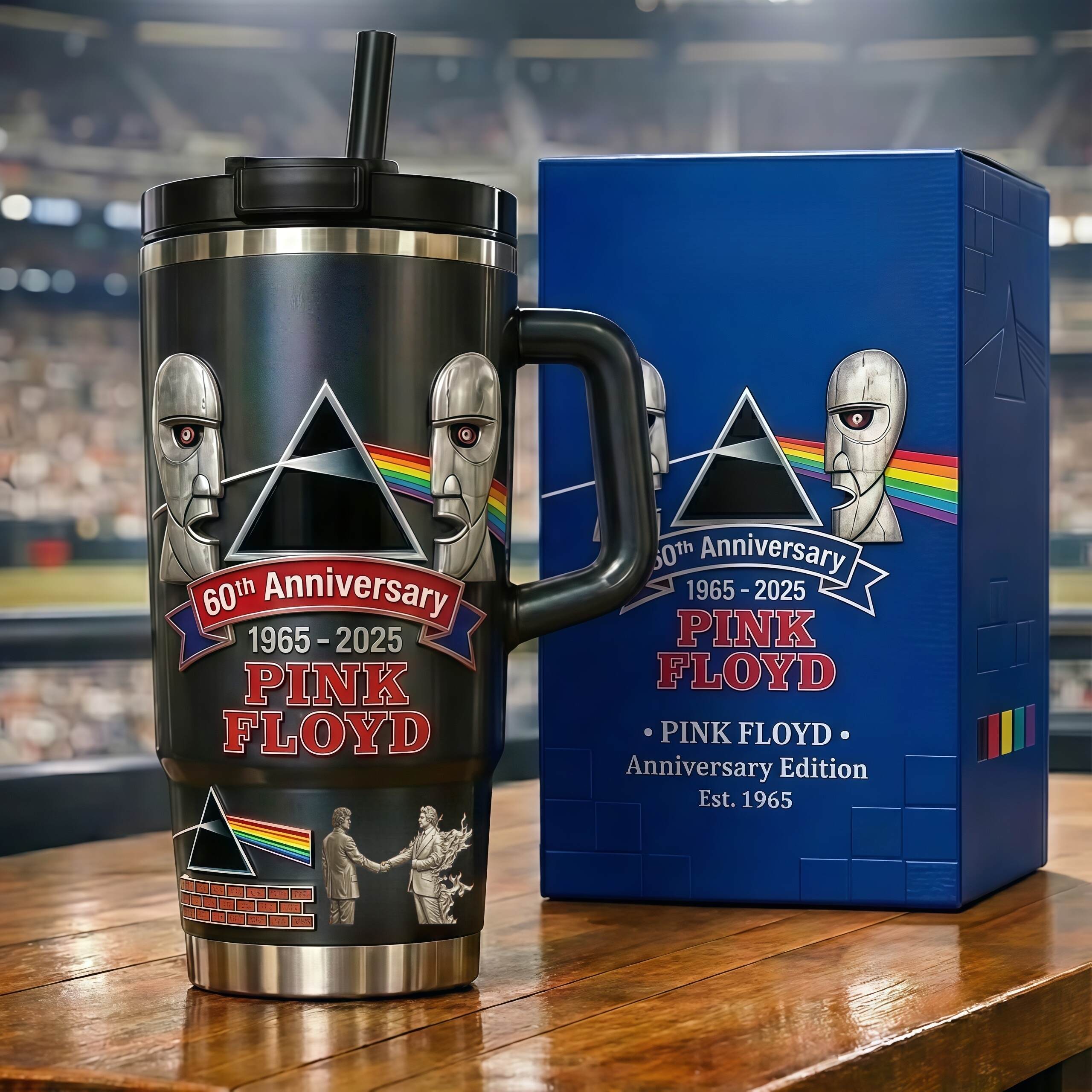 PINK FLOYD 60th Anniversary Commemorative YETI Tumbler