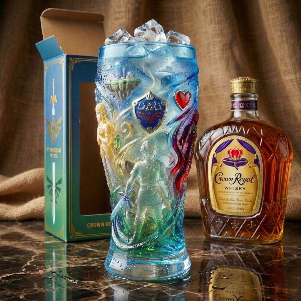 Zelda 40th Anniversary Collector Glass
